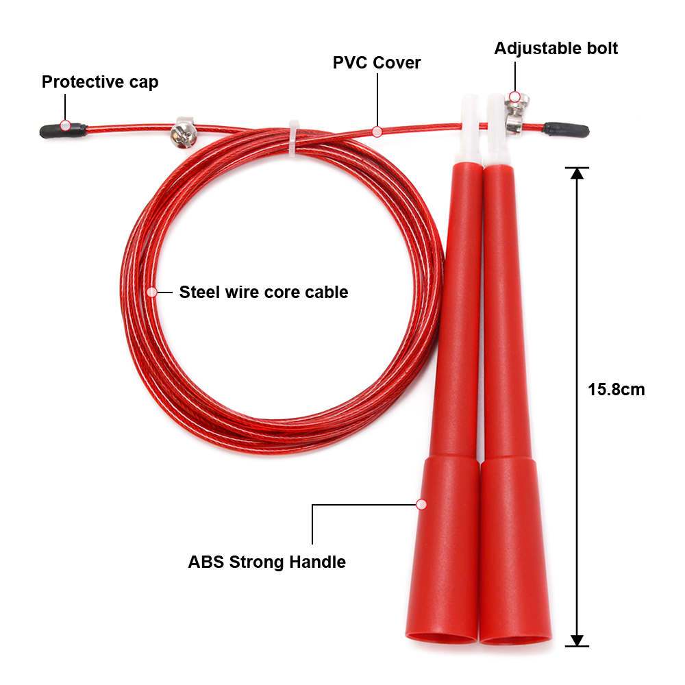 Plastic Snelheid Springtouw Cr - Crossfit No Equipment recensie en prijs