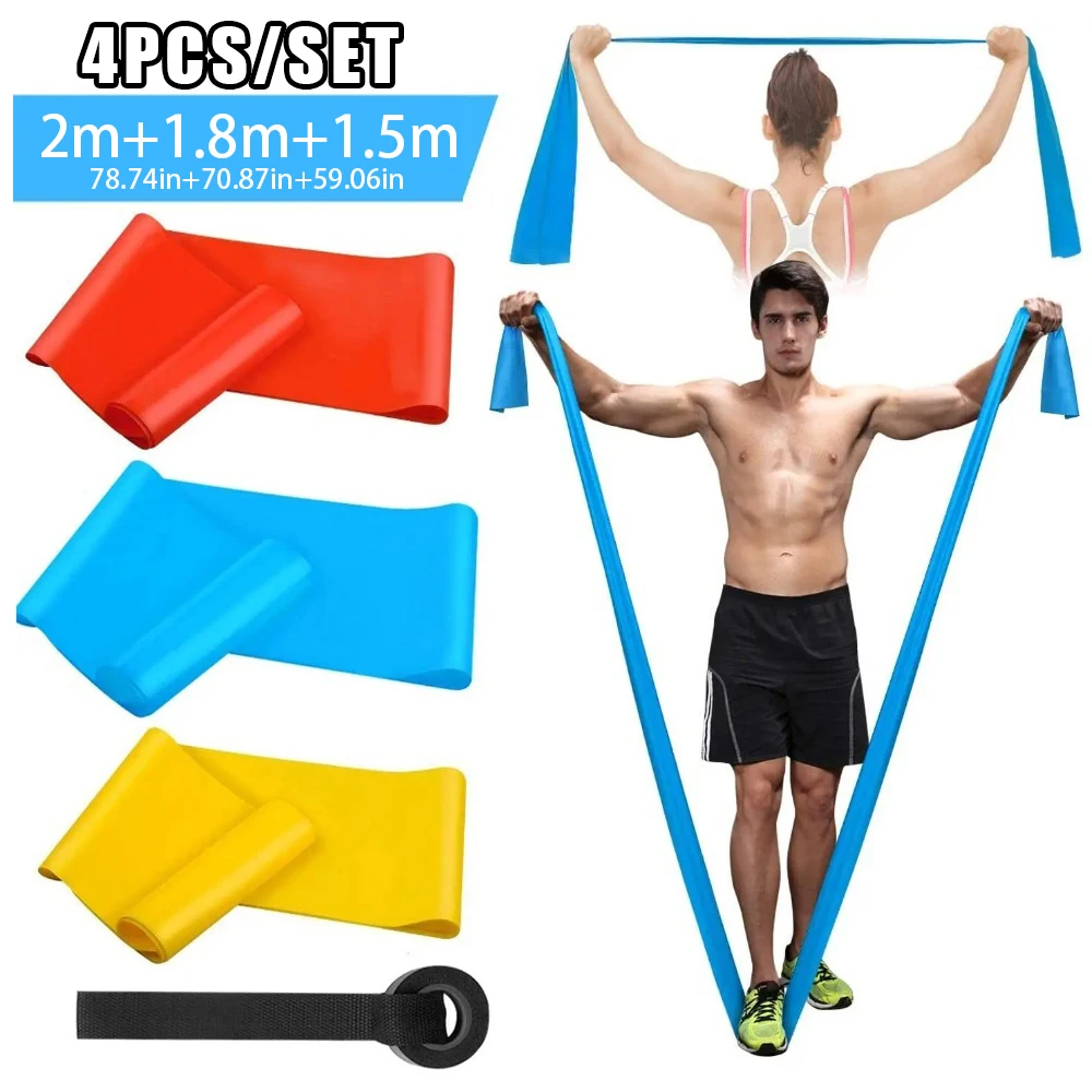 4 stks/set elastische fitnessb - Crossfit Training Gear recensie en prijs
